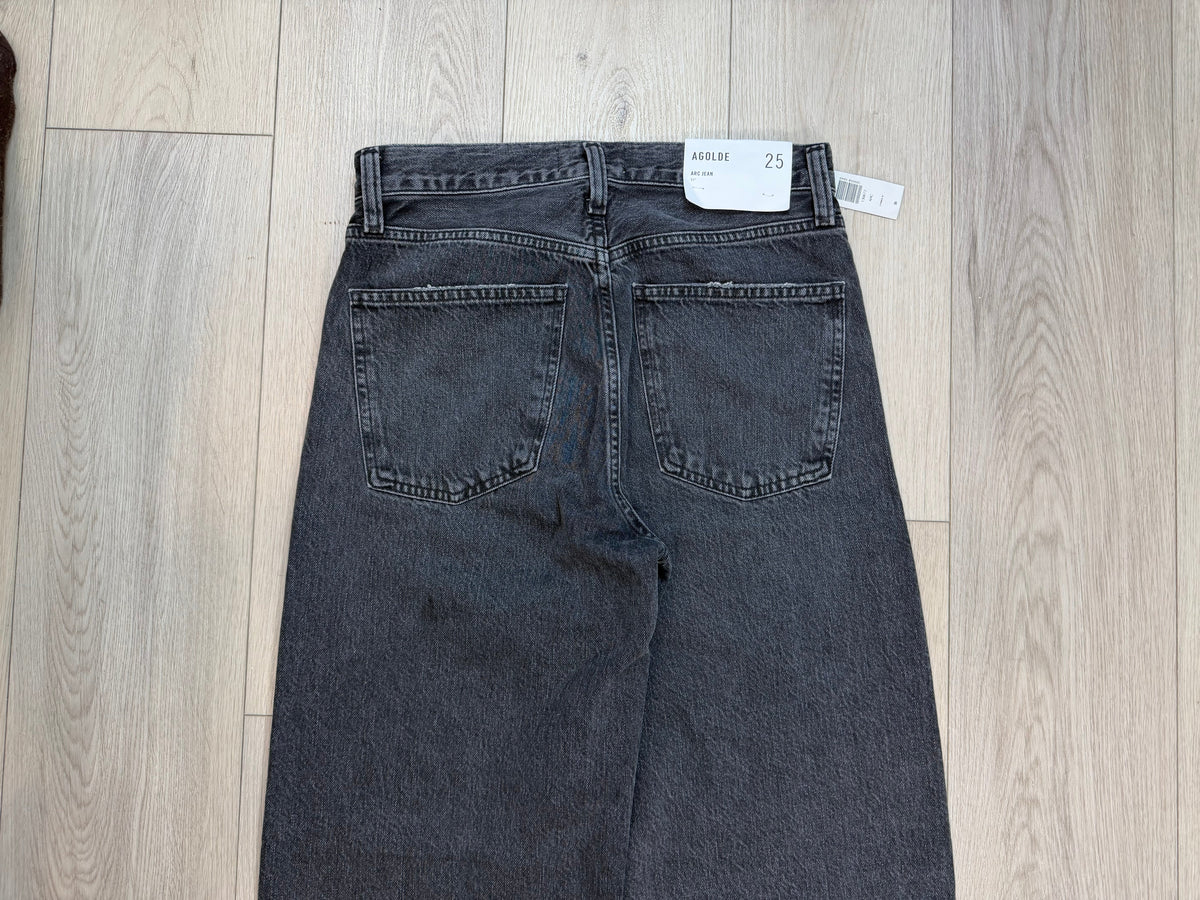Agolde ARC Black/ Grey symbolic size 25