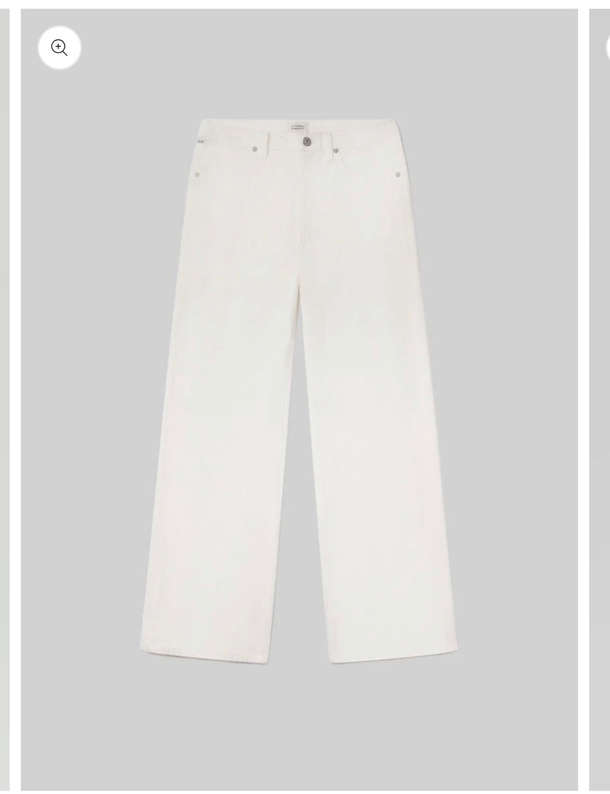 Citizens of Humanity Annina in white size 25