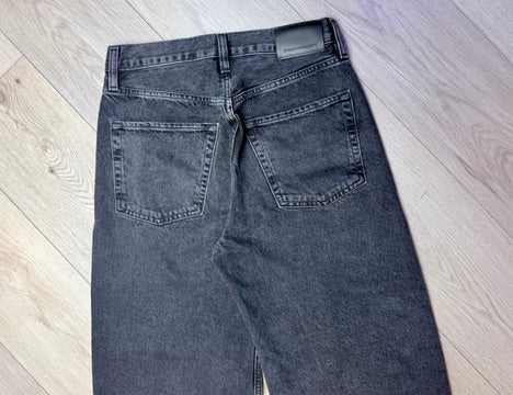 Citizens of Humanity Ayla Crop Raw Hem  Black 26