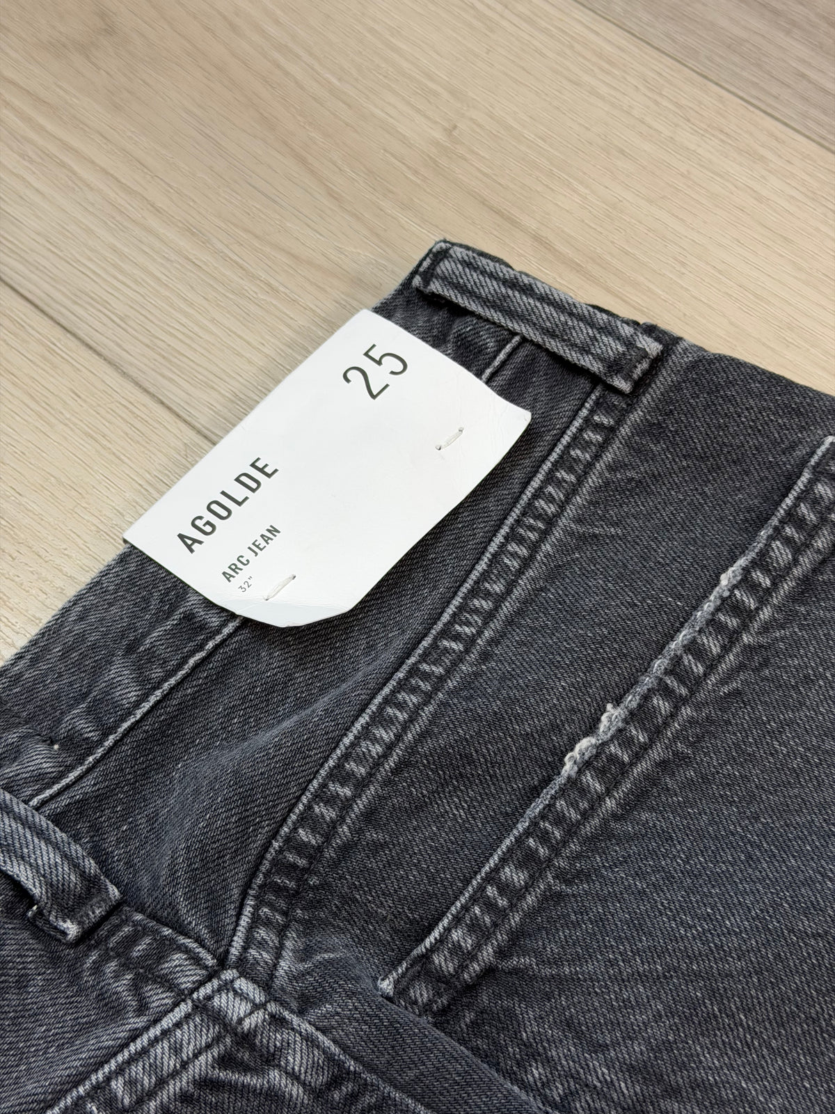 Agolde ARC Black/ Grey symbolic size 25