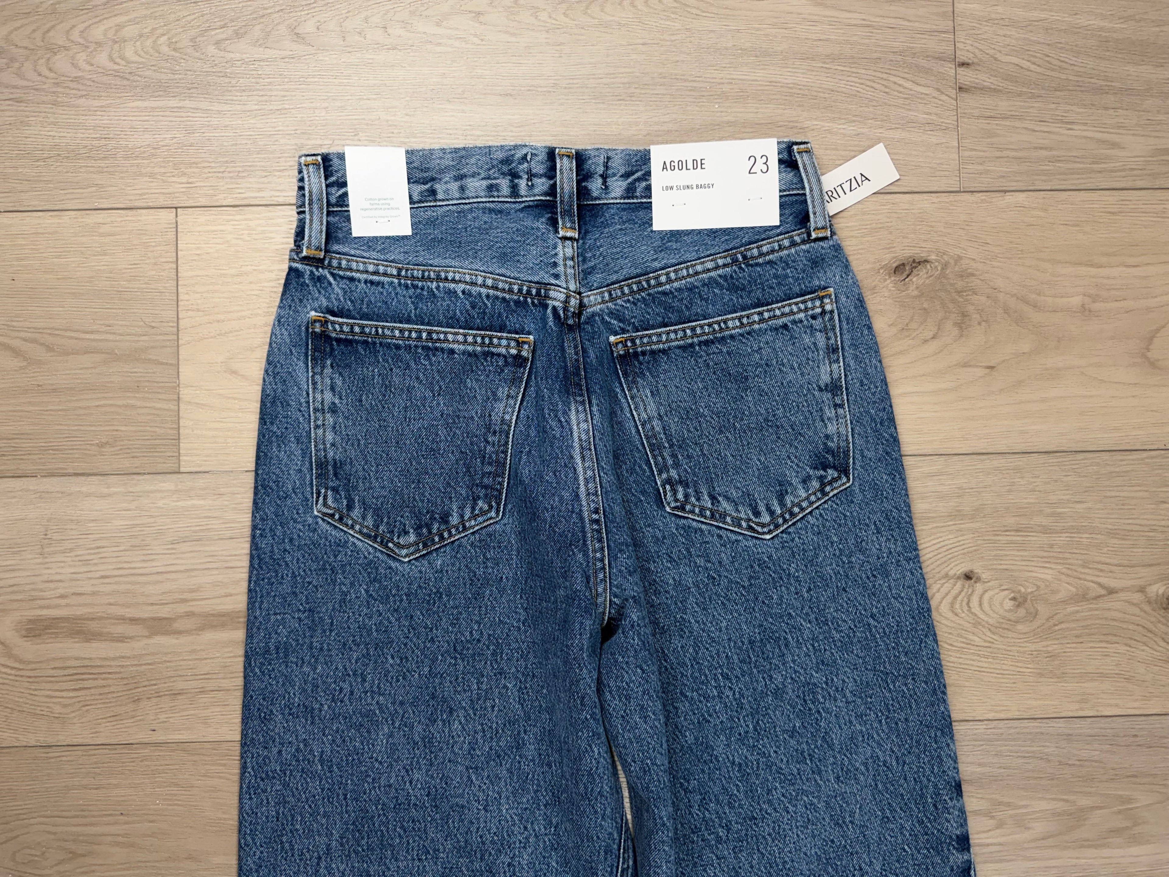 Agolde LOW SLUNG BAGGY Twist size 23