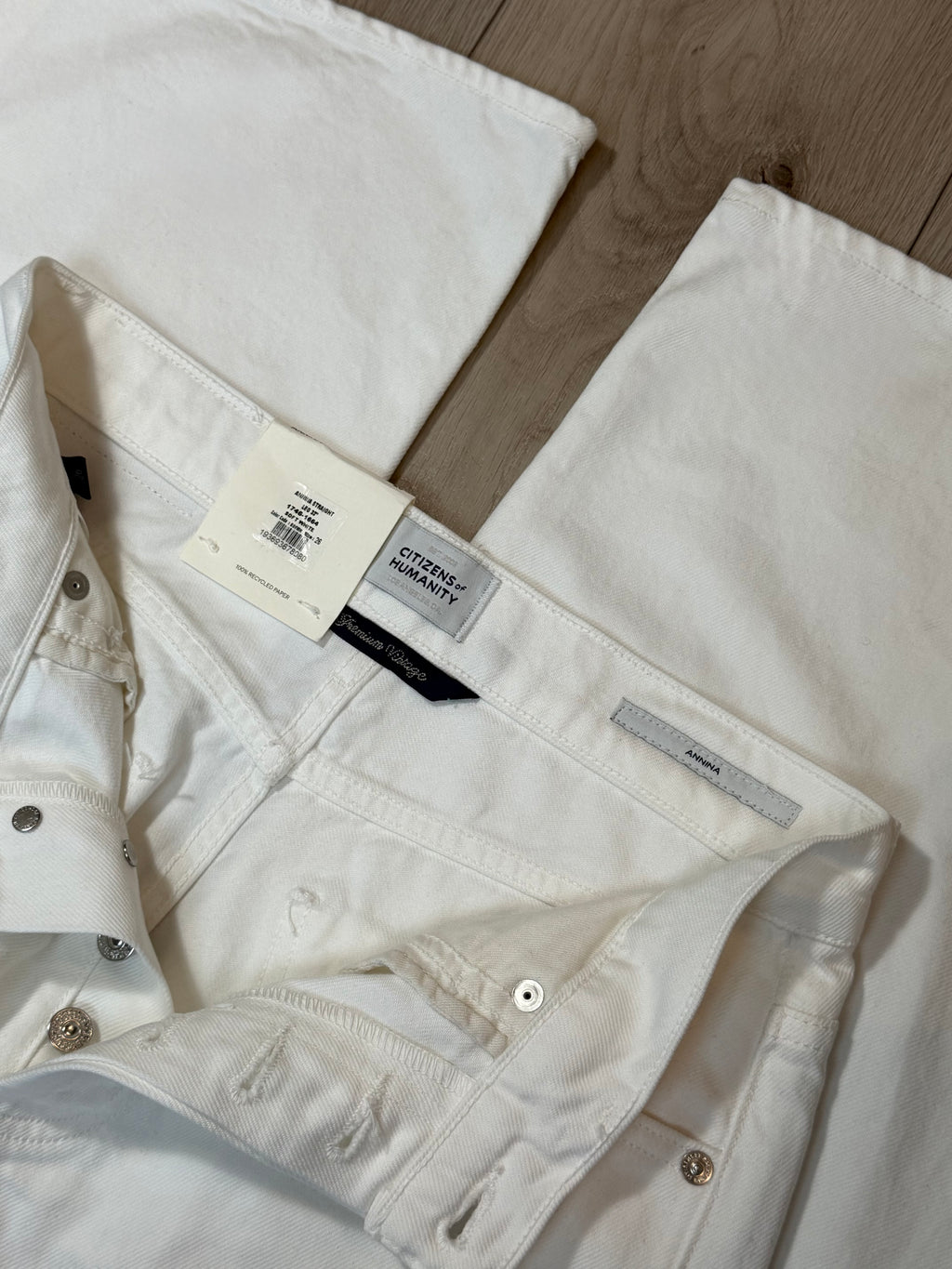 Citizens of Humanity Annina in white size 25