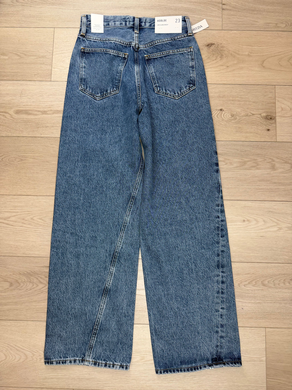 Agolde LOW SLUNG BAGGY Twist size 23