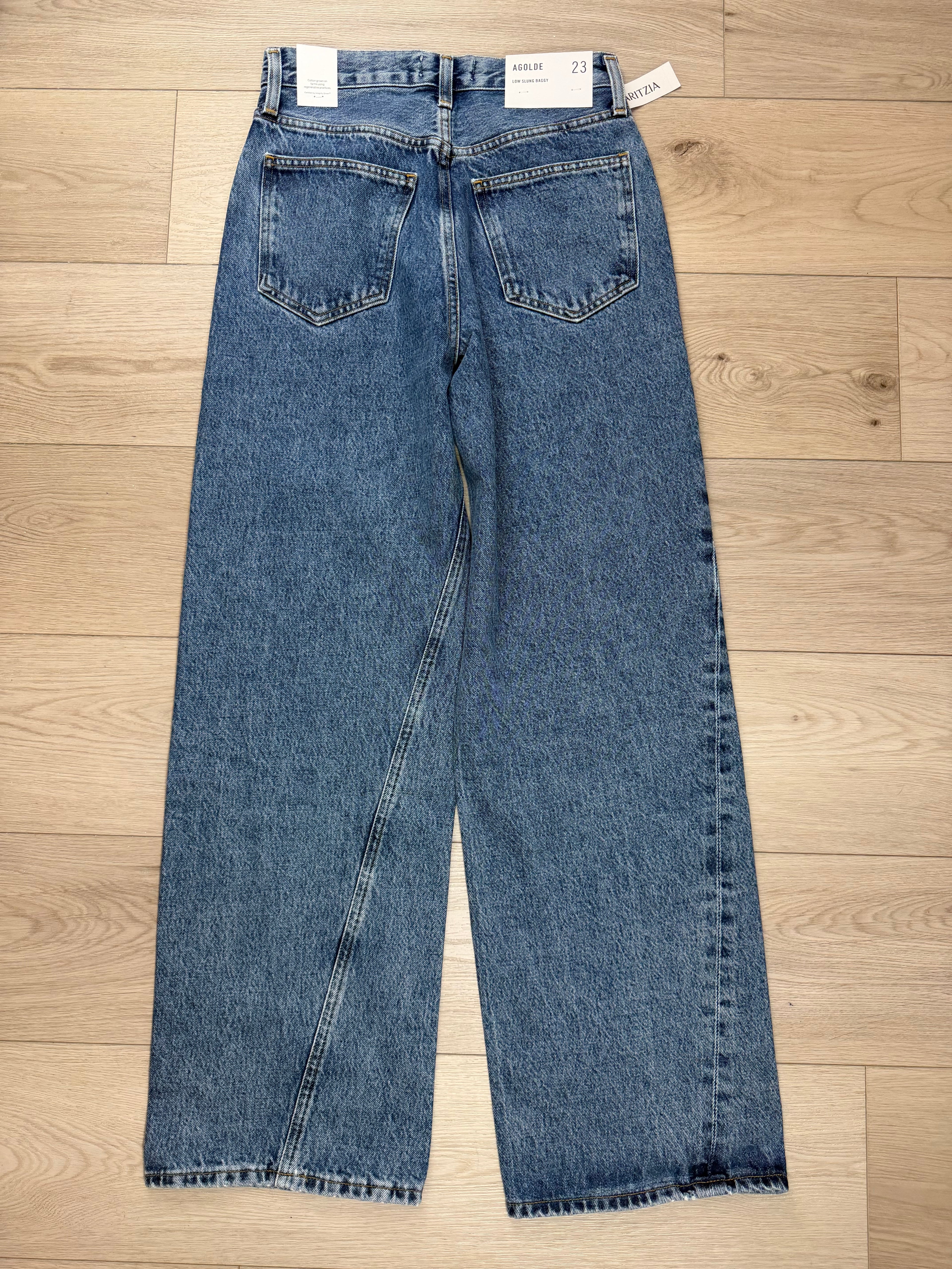 Agolde LOW SLUNG BAGGY Twist size 23