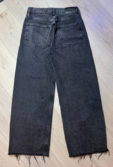 Citizens of Humanity Ayla Crop Raw Hem  Black 26