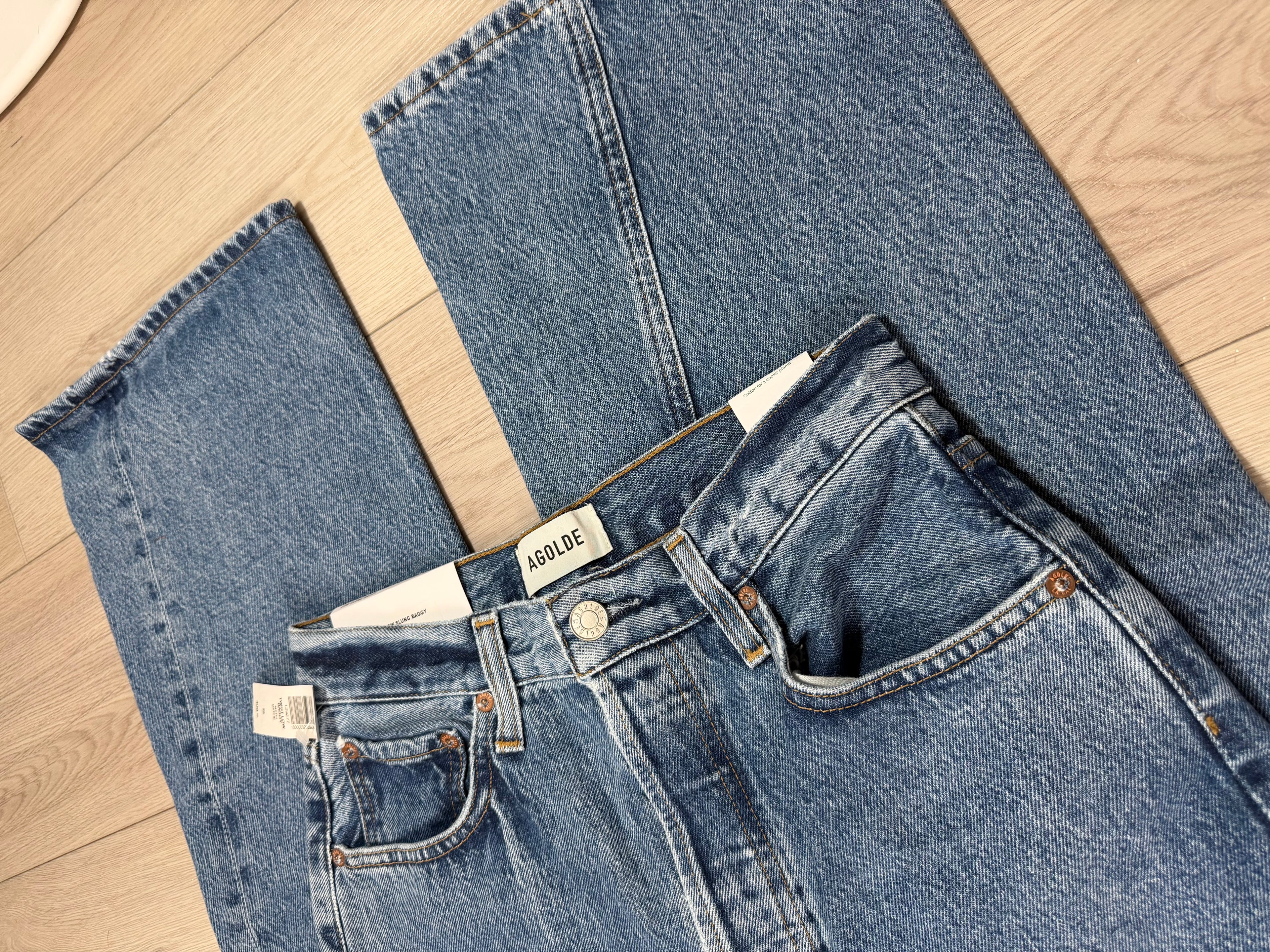 Agolde LOW SLUNG BAGGY Twist size 23