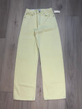 Agolde Arc Lemon Zest BNWT in 25