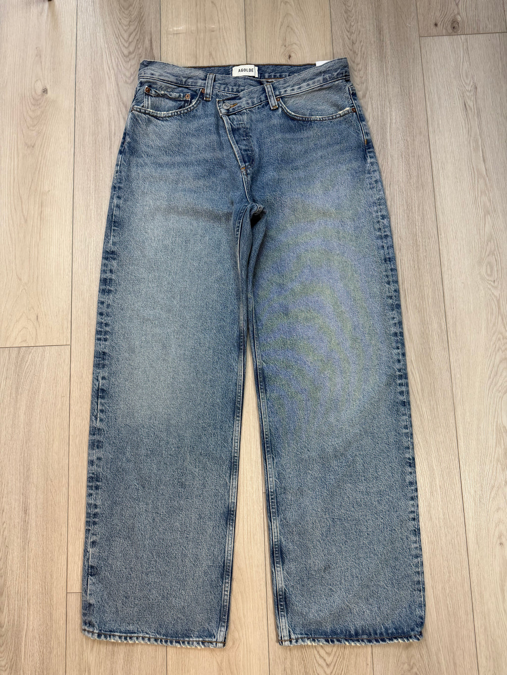 Agolde Criss Cross Wide Leg in 30