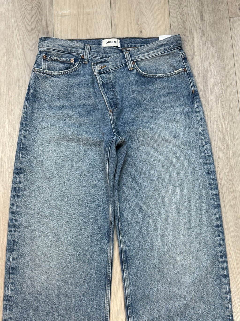 Agolde Criss Cross Wide Leg in 30
