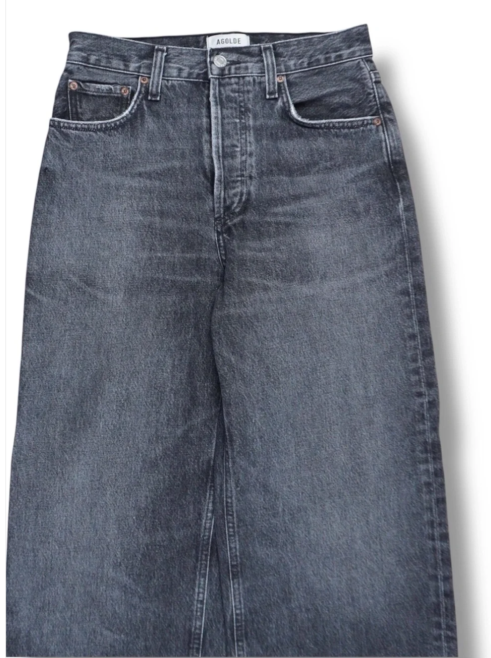 Agolde Low Slung Baggy 23 GREY