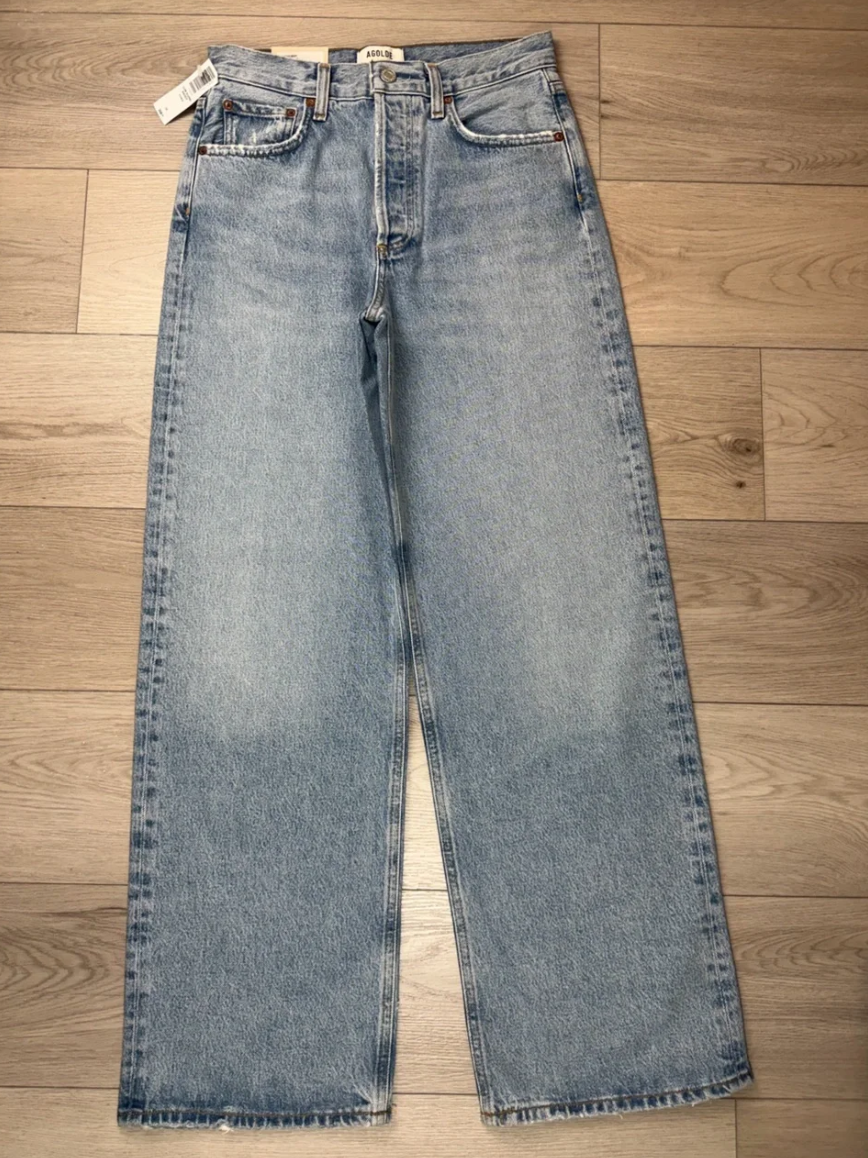 Agolde low slung baggy size 23