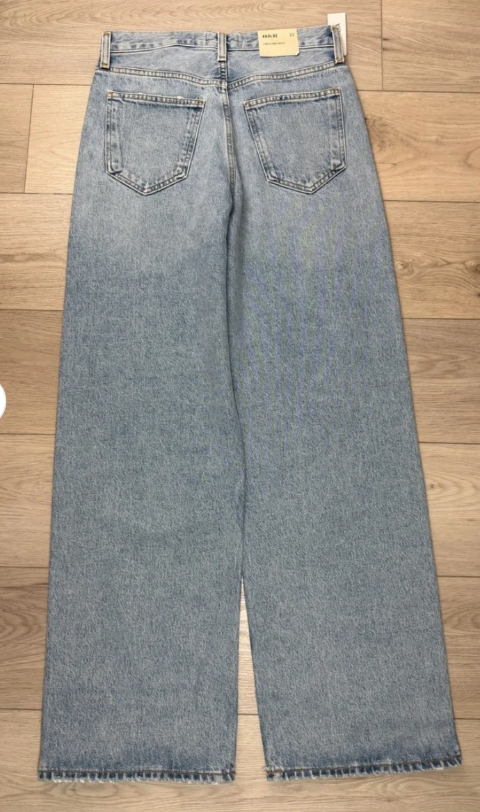 Agolde low slung baggy size 23