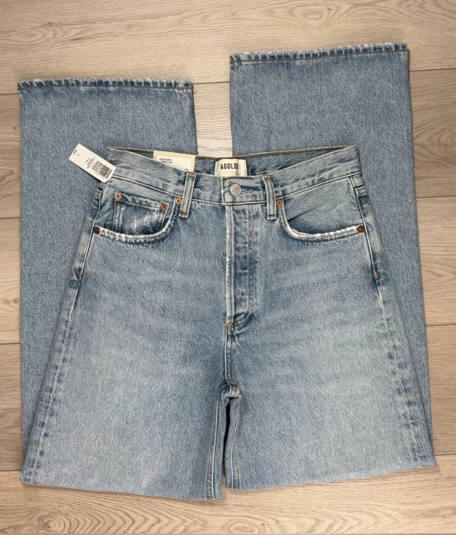Agolde low slung baggy size 23