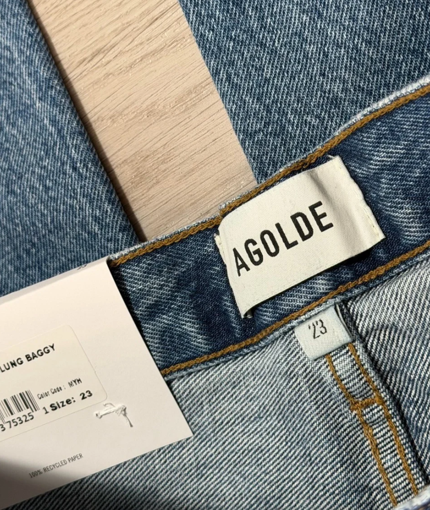 Agolde Low Slung Baggy TWIST 23