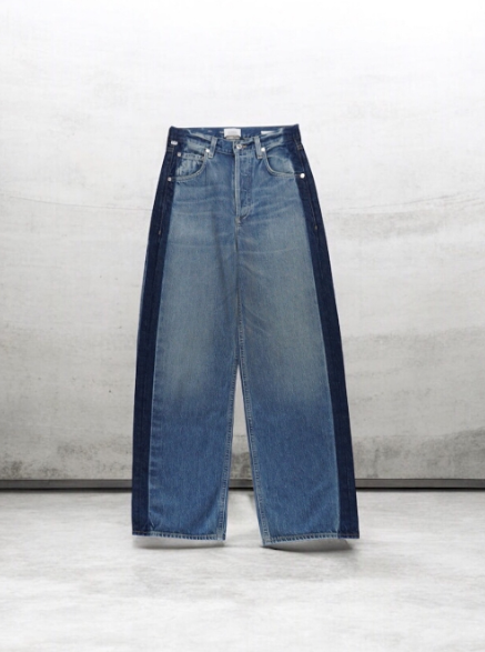Citizens Of Humanity Ayla Tuxedo Blue Jeans Size 24