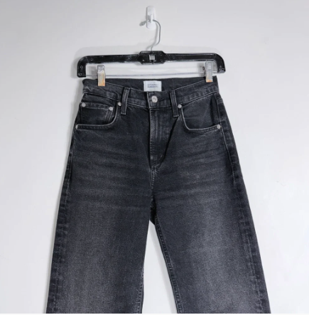 Citizens Of Humanity Vidia Black Jeans Size 23