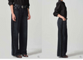 Citizens of Humanity Ayla Tuxedo Black size 27