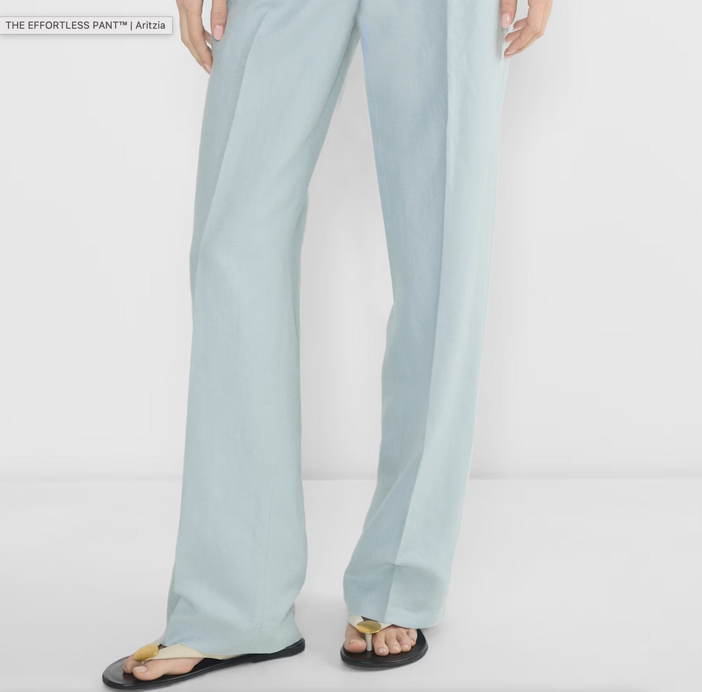Denim Forum Effortless Pants Linen size 0