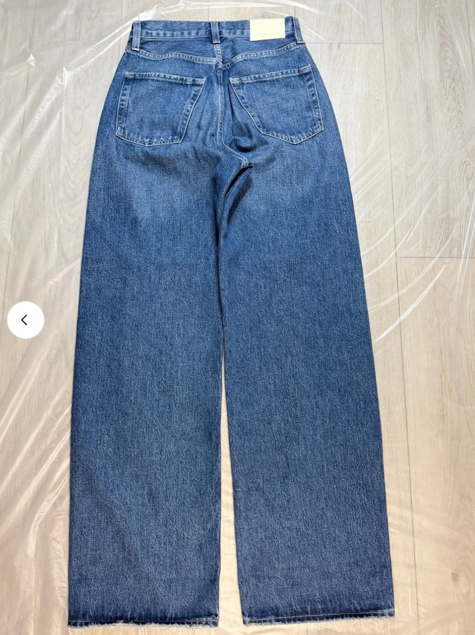 Citizens of Humanity AYLA Wide-Leg Jeans in Medium Blue Wash