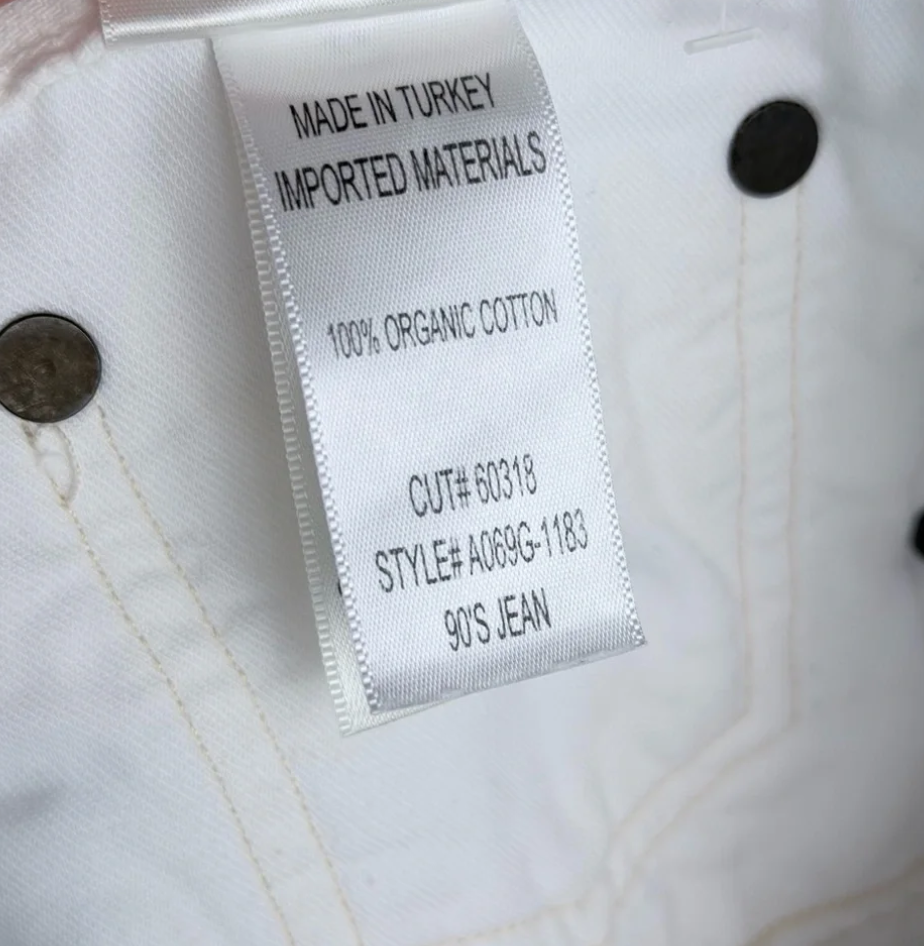 Agolde 90s jeans white 26
