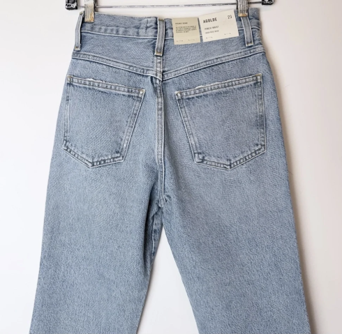Agolde Pinch Waist Jeans Size 23 Blue NWT