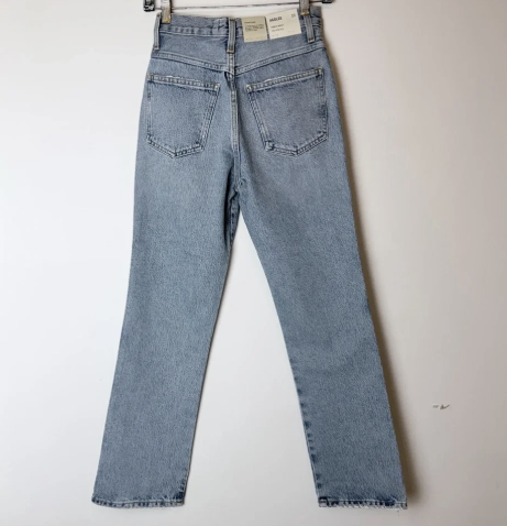Agolde Pinch Waist Jeans Size 23 Blue NWT