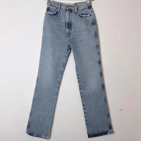 Agolde Pinch Waist Jeans Size 23 Blue NWT