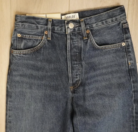 Agolde 90s Jeans Size 23 Dark Blue BNWT