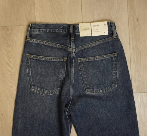 Agolde 90s Jeans Size 23 Dark Blue BNWT