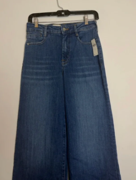 Pilcro antholologie jeans wide leg high rise