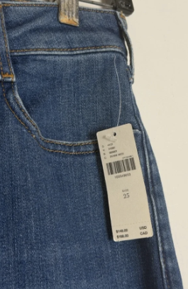Pilcro antholologie jeans wide leg high rise