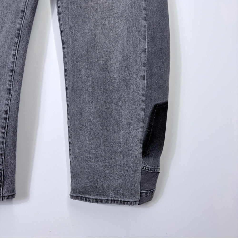 Abrand Womens barrel wide leg grey size 30 - TheRWDenimAbrand Barrel Wide Leg Grey – TheRWDenim
