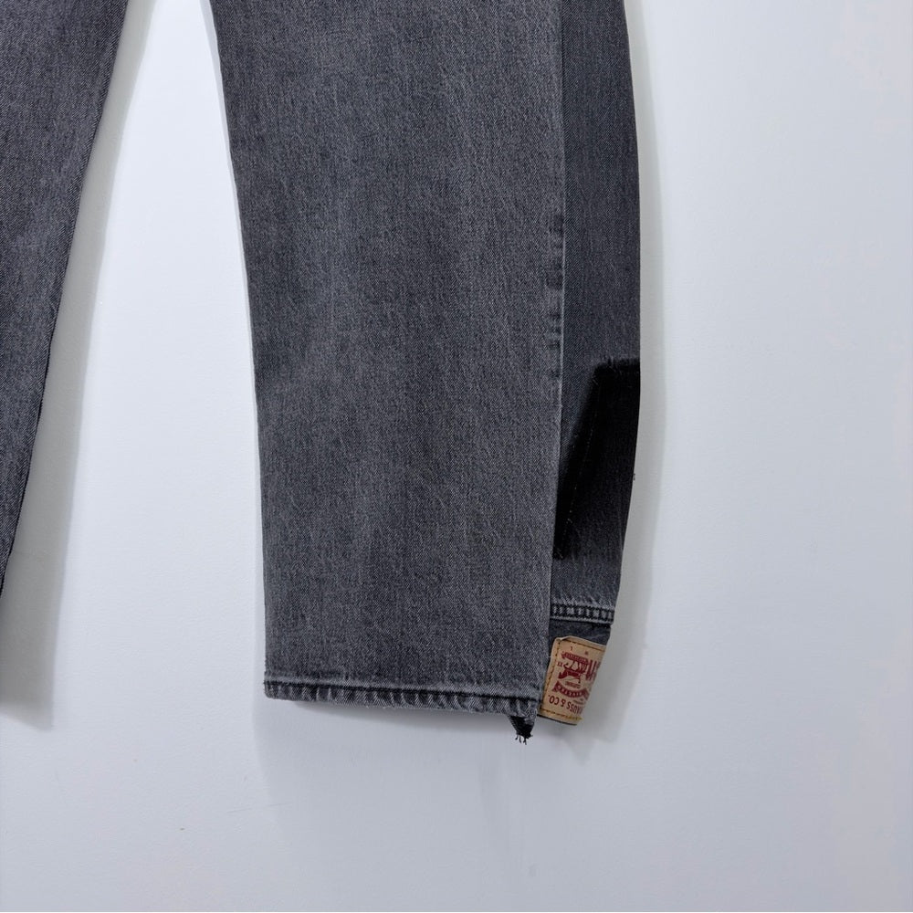 Abrand Womens barrel wide leg grey size 30 - TheRWDenimAbrand Barrel Wide Leg Grey – TheRWDenim