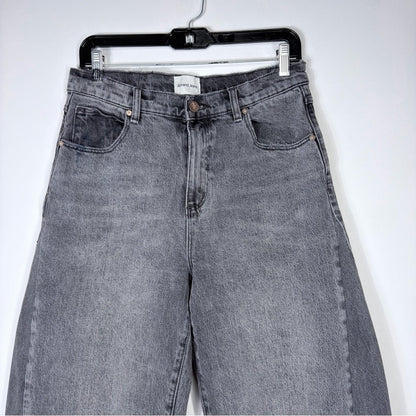 Abrand Womens barrel wide leg grey size 30 - TheRWDenimAbrand Barrel Wide Leg Grey – TheRWDenim