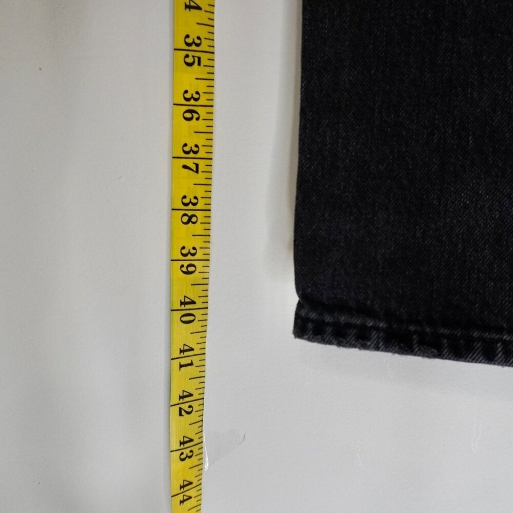 AGOLDE 90’s High Rise Loose distressed Size 25 Relaxed Fit black - TheRWDenimAGOLDE 90's High Rise Loose Distressed Relaxed Fit Black Wide-Leg – TheRWDenim
