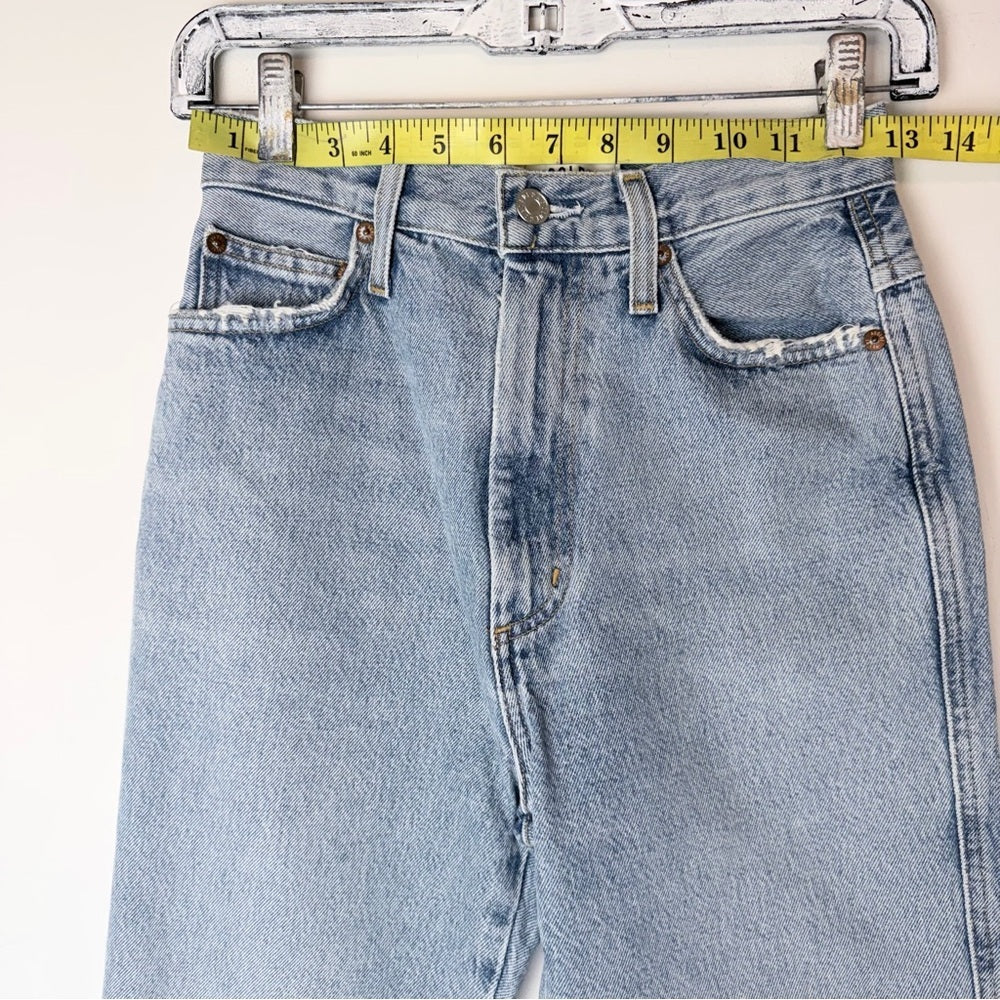 AGOLDE 90’s Jeans Size 23 Dark Blue NWT - TheRWDenimAGOLDE 90's Dark Blue Straight-Leg – TheRWDenim