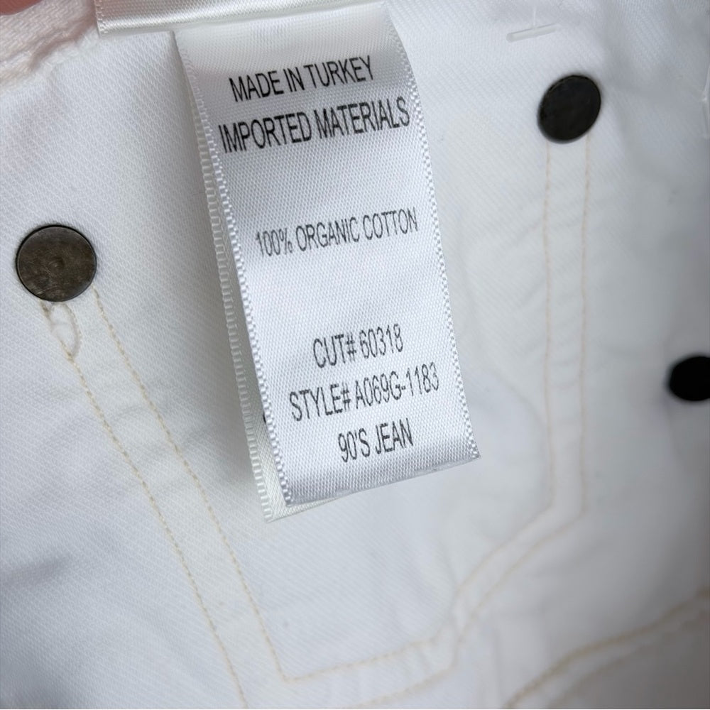 Agolde 90’s jeans white - TheRWDenimAGOLDE 90's White – TheRWDenim
