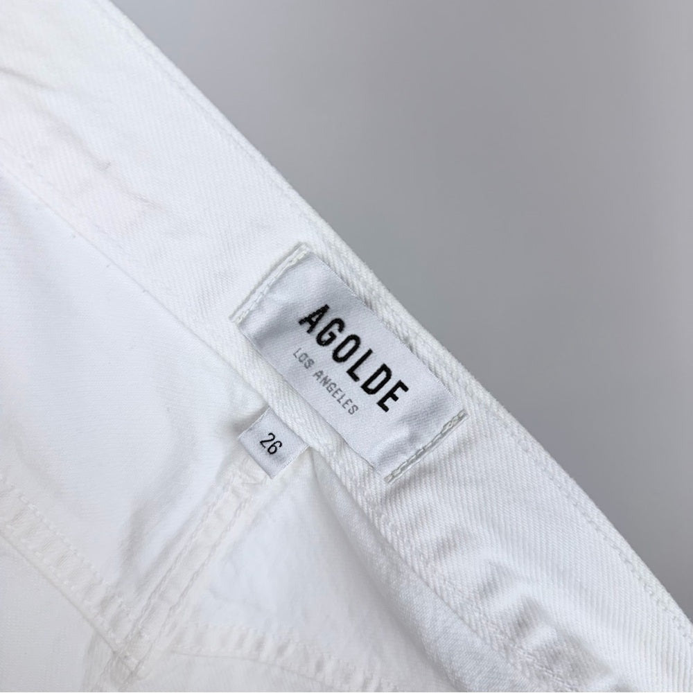 Agolde 90’s jeans white - TheRWDenimAGOLDE 90's White – TheRWDenim