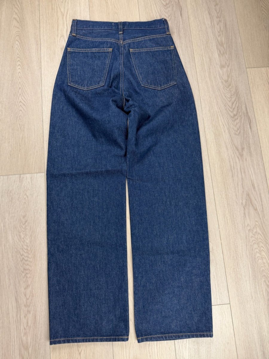 Agolde Arc High-Rise Jeans - TheRWDenimAGOLDE Arc High-Rise Straight-Leg Navy – TheRWDenim