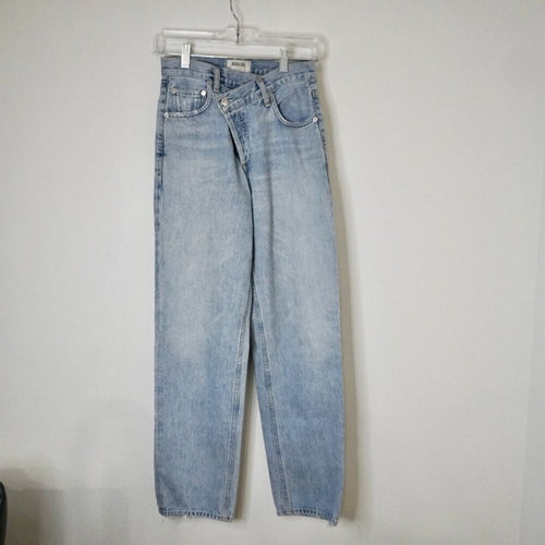 AGOLDE Criss Cross Jeans Size 22 Light Blue - TheRWDenimAGOLDE Criss Cross Light Blue – TheRWDenim