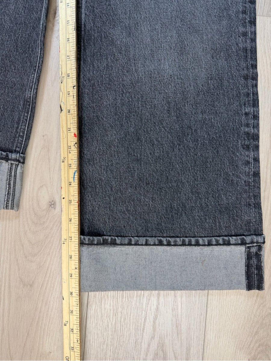 Agolde "Dame" size 24 - TheRWDenimAGOLDE Dame Wide-Leg Grey – TheRWDenim