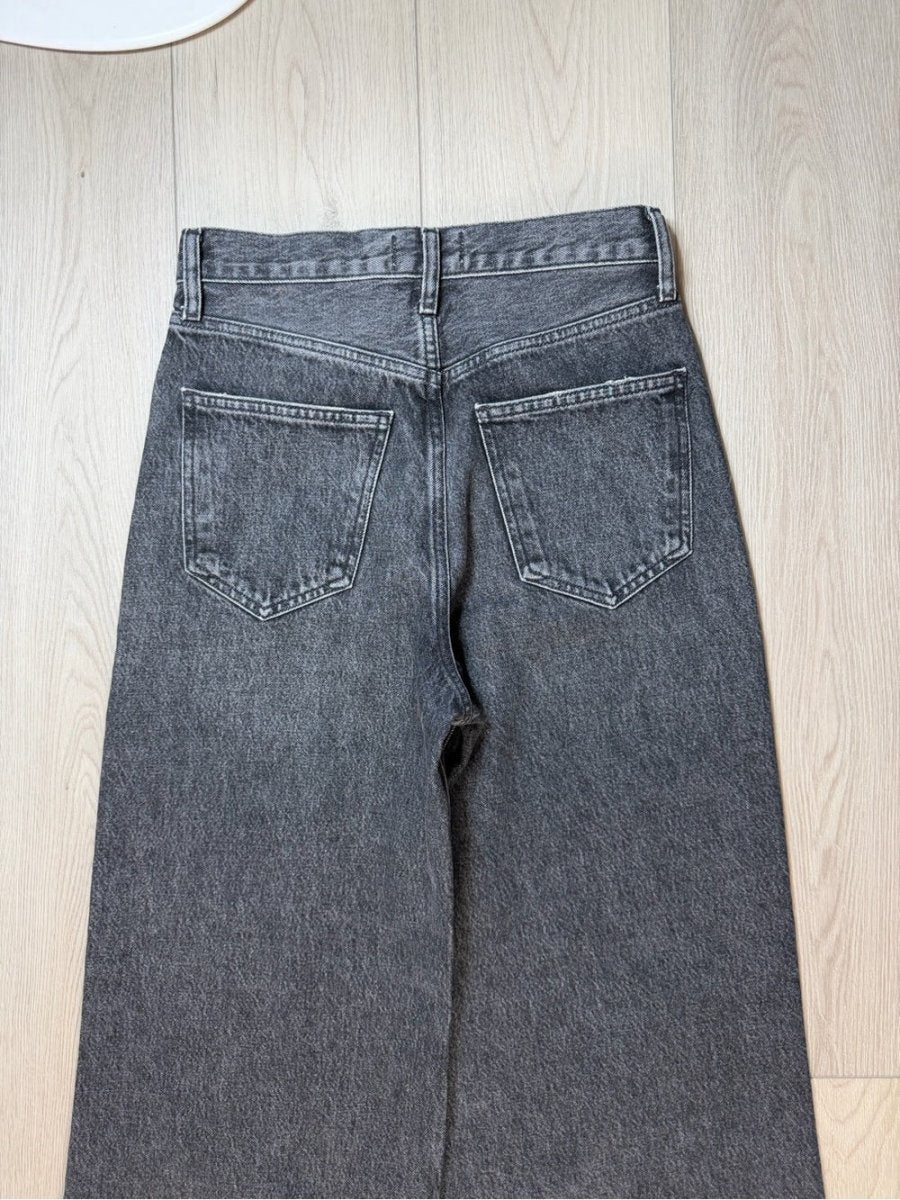 Agolde "Dame" size 24 - TheRWDenimAGOLDE Dame Wide-Leg Grey – TheRWDenim