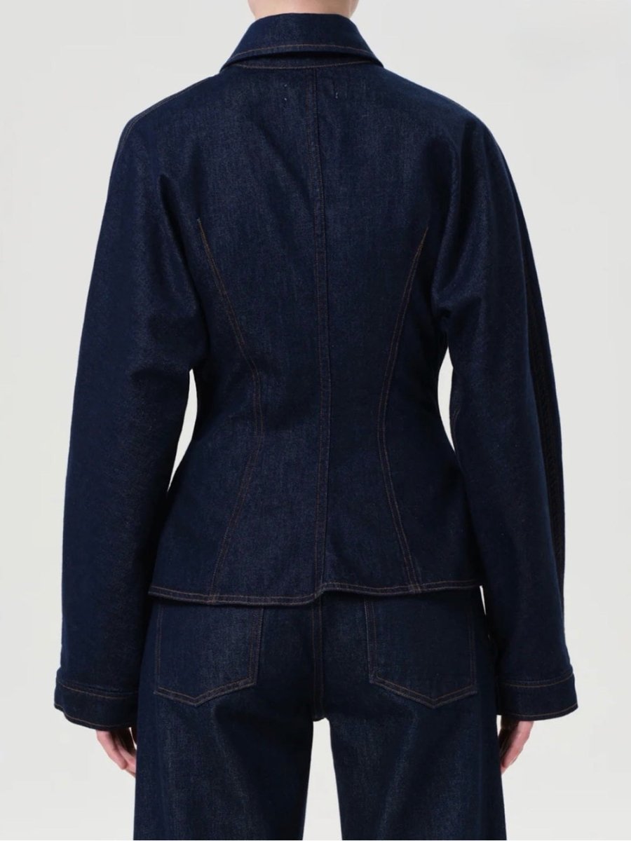 AGOLDE Devon Shirt – Preloved Size Small - TheRWDenimAGOLDE Devon Shirt Small Navy – TheRWDenim