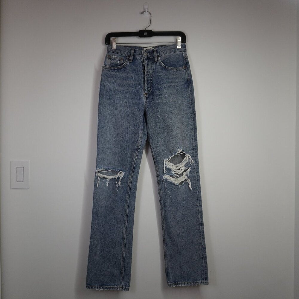 AGOLDE Lana High Rise Vintage Straight Jeans Size 24 - TheRWDenimAGOLDE Lana High Rise Vintage Straight – TheRWDenim