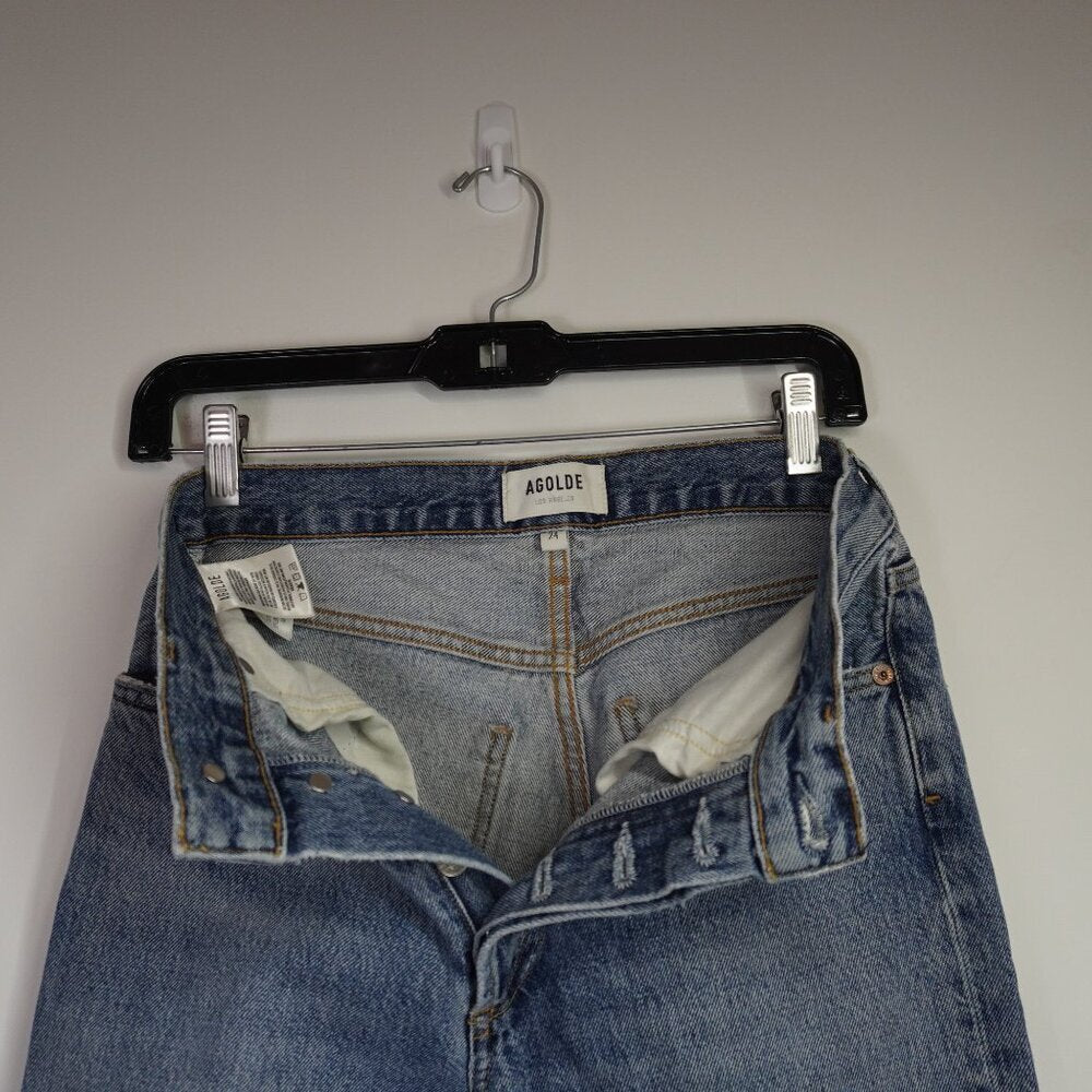 AGOLDE Lana High Rise Vintage Straight Jeans Size 24 - TheRWDenimAGOLDE Lana High Rise Vintage Straight – TheRWDenim