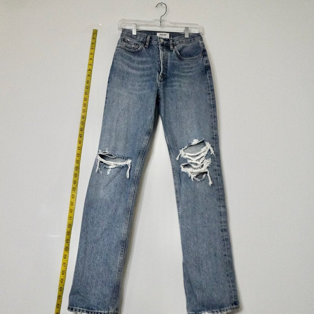 AGOLDE Lana High Rise Vintage Straight Jeans Size 24 - TheRWDenimAGOLDE Lana High Rise Vintage Straight – TheRWDenim
