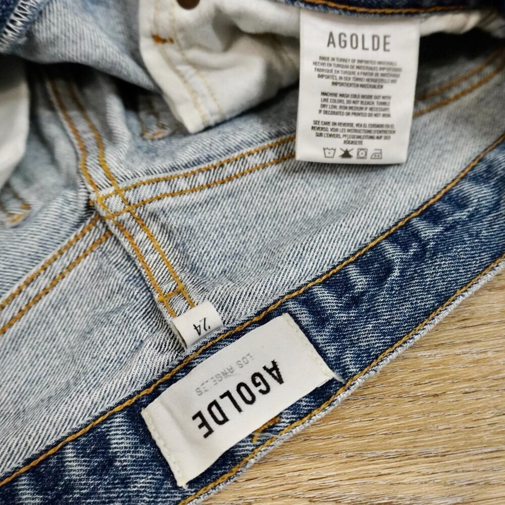 AGOLDE Lana High Rise Vintage Straight Jeans Size 24 - TheRWDenimAGOLDE Lana High Rise Vintage Straight – TheRWDenim