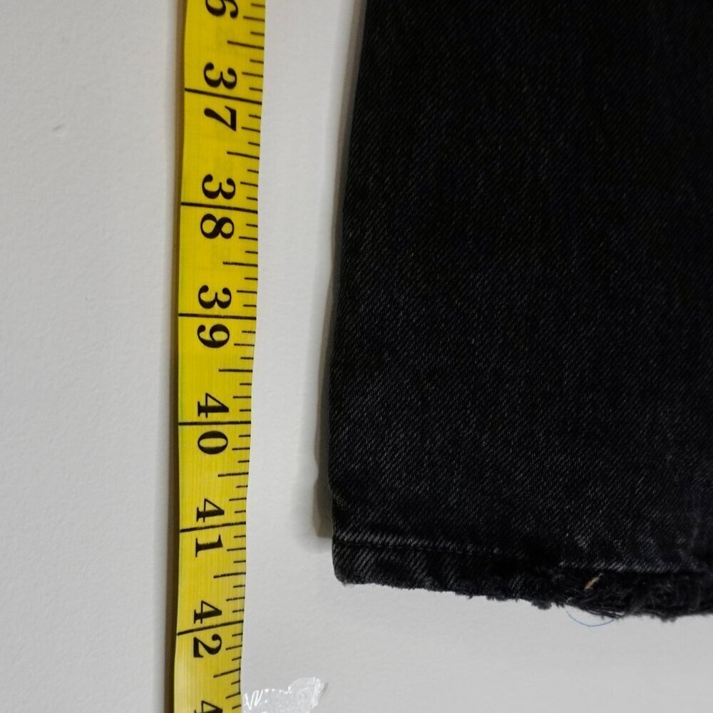 AGOLDE Lana Mid-Rise Jeans – Black (Size 25) - TheRWDenimAGOLDE Lana Mid-Rise – Black Straight-Leg – TheRWDenim