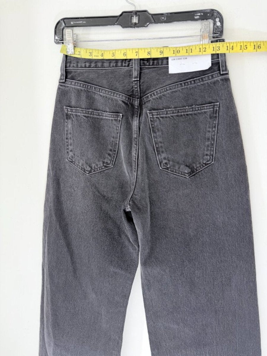 Agolde Low Curve size 23 - TheRWDenimAGOLDE Low Curve Wide-Leg Black – TheRWDenim