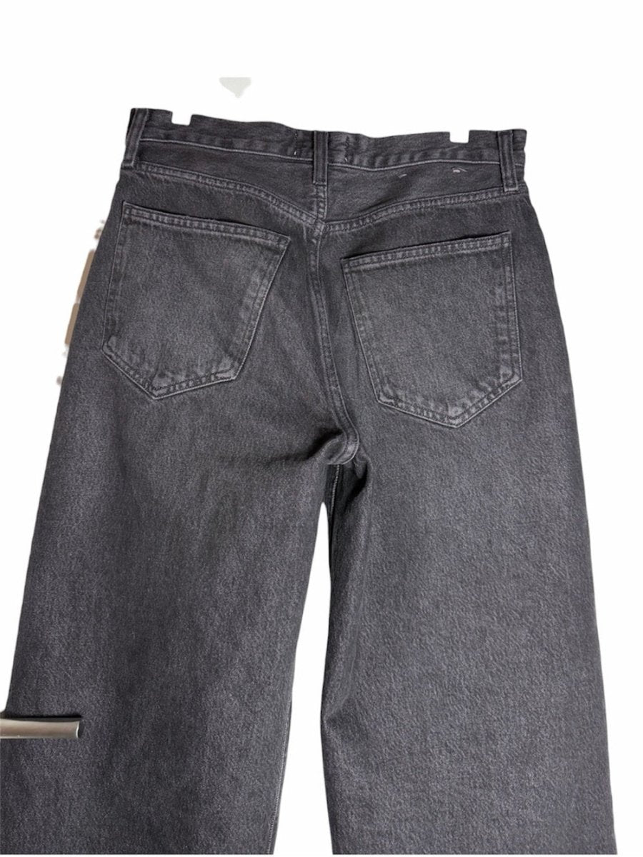 Agolde low slung baggy Wide-Leg High Rise Jeans in Washed Blac - TheRWDenimAGOLDE Low Slung Baggy Wide-Leg High Rise in Washed Black – TheRWDenim